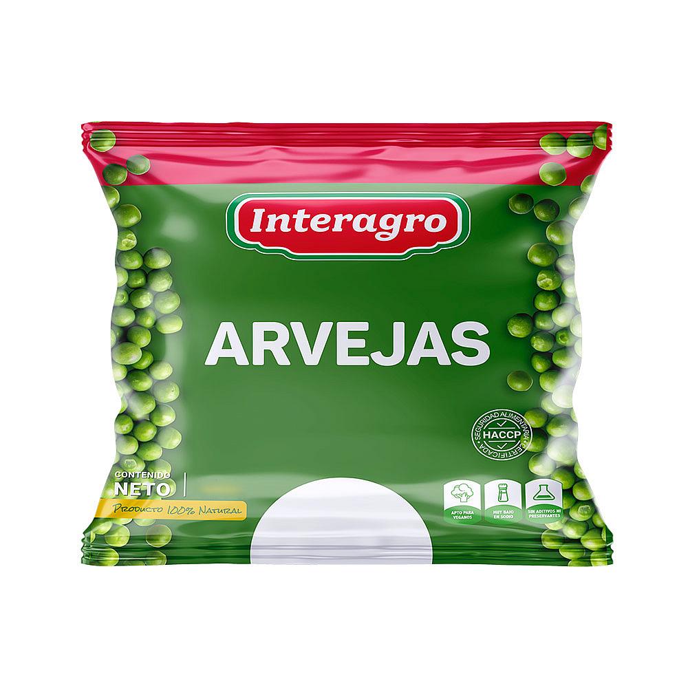 ARVEJA CONGELADA INTERAGRO BOLSA 500 G UNIDAD